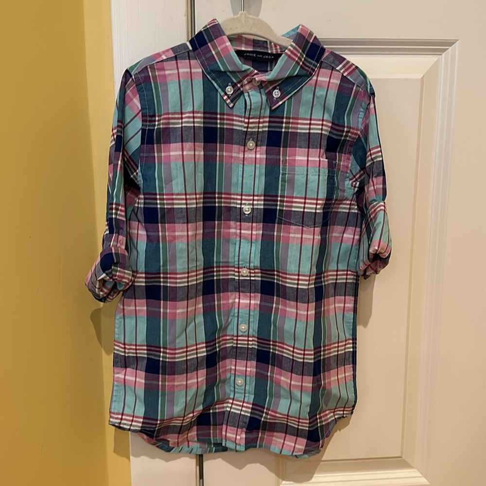JANIE and JACK PLAID SHIRT